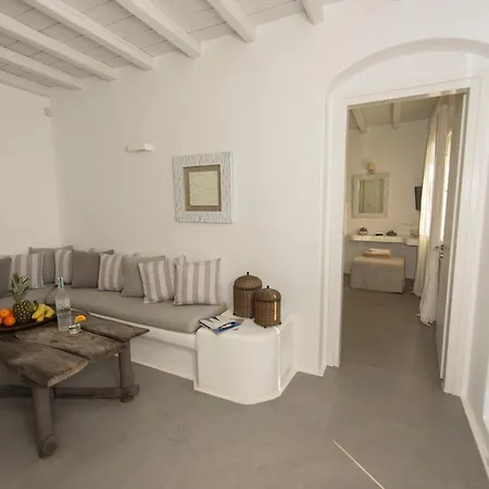 شقة Stylish Mykonian Semi-private Huge Pool Houlakia (Mykonos)