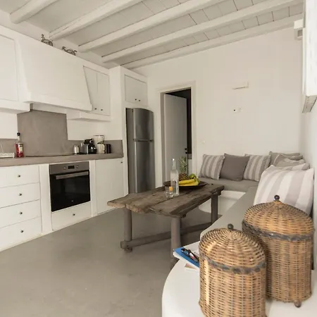 Stylish Mykonian Semi-private Huge Pool Appartement Choulakia