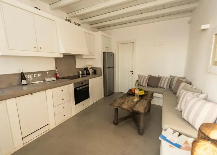 Stylish Mykonian Semi-private Huge Pool *